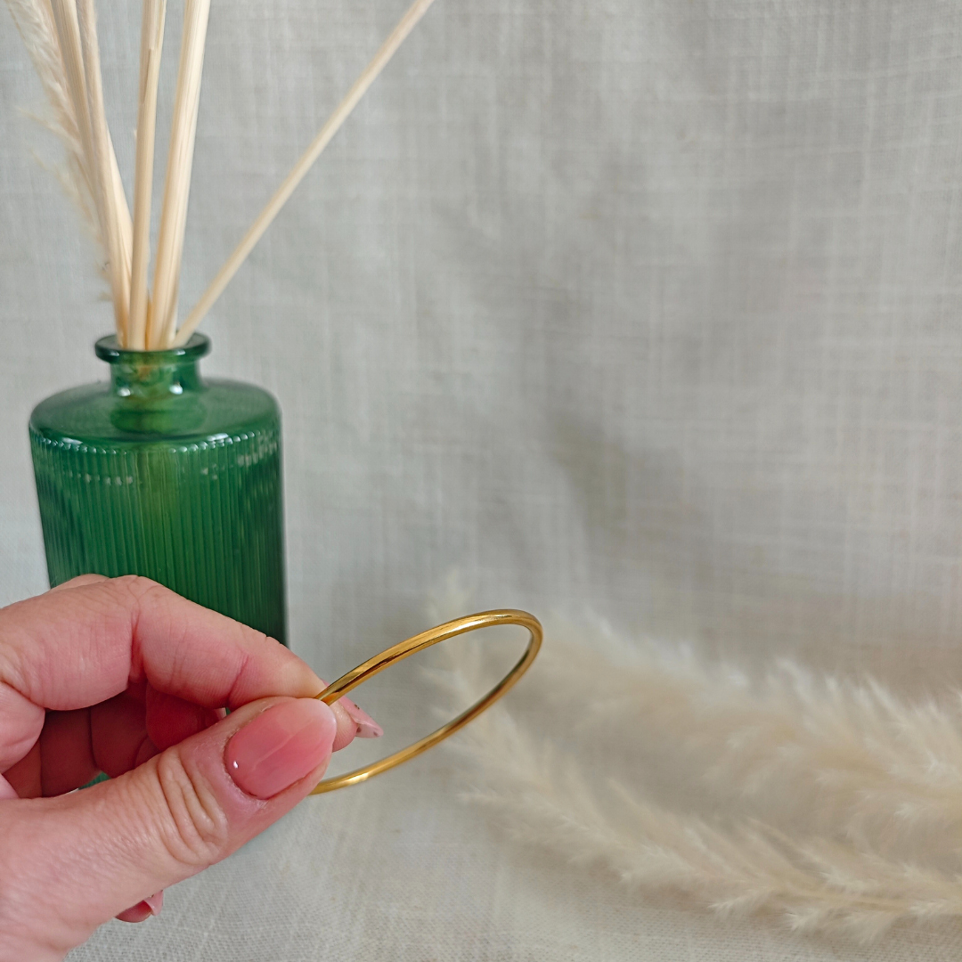 Halo - Joncs dorés en acier inoxydable (petite taille)