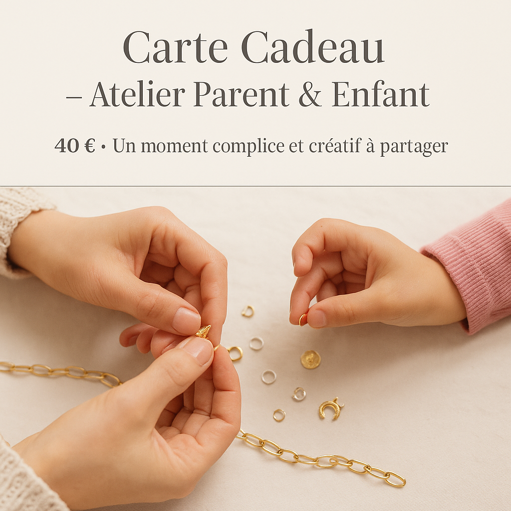 🎁 Carte Cadeau – Atelier Parent & Enfant