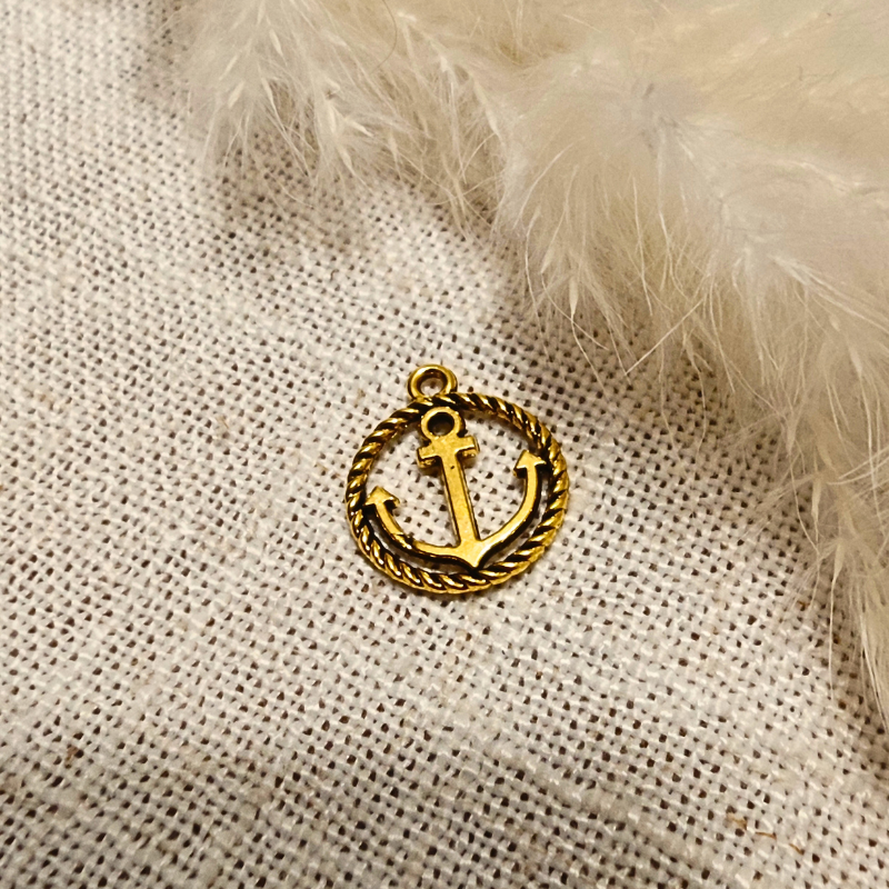 ancre marine doré