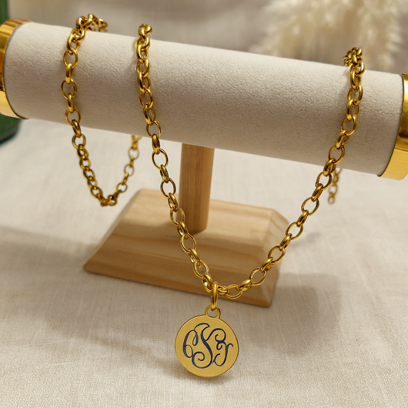 Collier Personnalisable – Taille Middle (1 Charm)