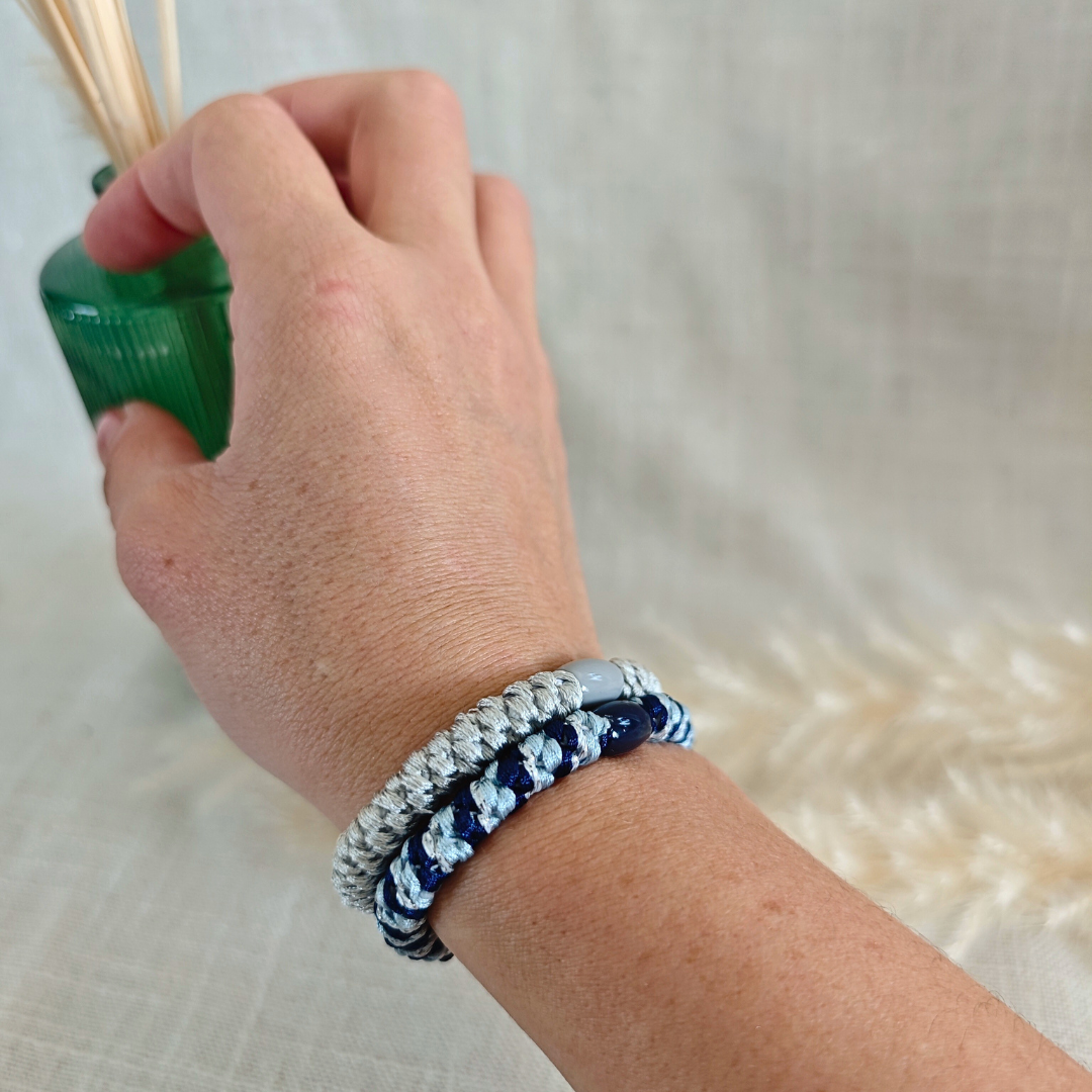 Trio Halo – Élastiques bijoux à cheveux & poignet