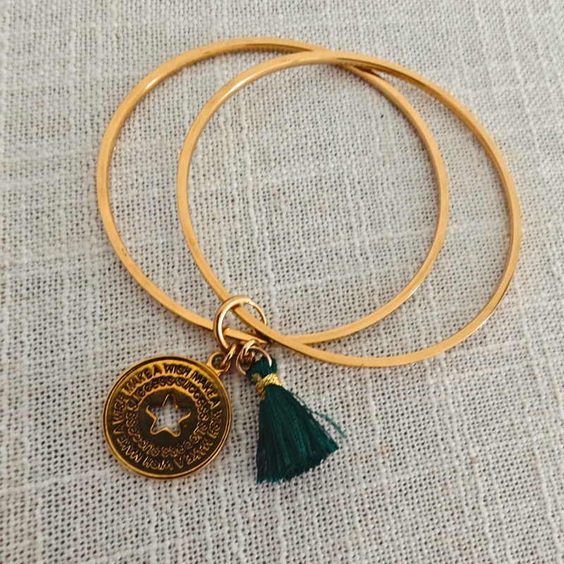 Halo Joncs dorés en acier inoxydable (petite taille)